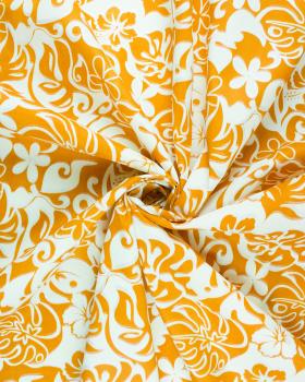 Polynesian fabric ORI Ochre - Tissushop